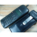 Vintage Nokia 1011 NHE 2XN Cell Phone with pouch - known as a "Brick"