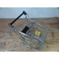 Collectable Woolworths steel Trolley replica - 20cm x 34cm x 25cm