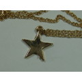 Necklace with star Pendant