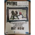 Music Poster, Prime Circle, Hello crazy world, Hand signed by band members, 59cm x 84cm