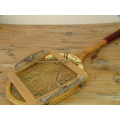 Vintage Dunlop Tennis Racquet with racquet press. Perfect for display