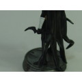 DC Comics Chess collection action figurine, Black Bat, Super hero character, collect them all