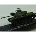 Collectable die cast scale models, Military combat Vehicle, M42 A3 Patton, 1968, 1:72