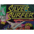 Marvel comics, Silver Surfer, no. 27, 1989, vintage collectable comic book