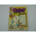 Casper the friendly Ghost digest magazine, no.4, 1990, 100 pages, vintage collectable comic book