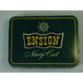 Vintage Ensign Navy cut Tabacco Tin, 11cm x 8cm