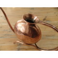 Vintage copper Teapot ornament - 20cm x 36cm