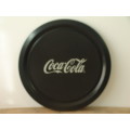 Vintage Coca Cola tray, Black, 39cm diameter