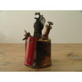 Vintage Hippo brass blow torch