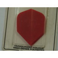 Harrows Polyester Dart Flights, set of 3, Red - original packing, vintage