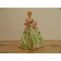 Royal Worcester bone china Figurine, "First dance", Modelled by F.G. Douchty, No.3629, 19cm high