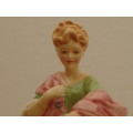 Royal Worcester bone china Figurine, "First dance", Modelled by F.G. Douchty, No.3629, 19cm high