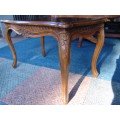 Antique French carved Walnut coffee Table, 1920's and 30's, excellent condition - 68cm x 41cm x 42cm