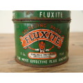 Vintage 1LB Fluxlite soldering paste collectable Tin with content