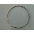 925 Silver Bangle - 6cm diameter