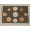 SA Mint, SAM short proof coin Set in original SAM box. 1995 - mint condition