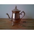 Vintage silver plate Tea pot, 15cm deep, excellent condition