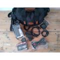 Vintage Canon G1500 Video recorder with accessories, excellent working condition