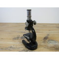SAN vintage Microscope, up to 300x, 15cm, working
