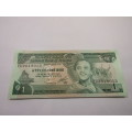 Ethiopian one Birr bank note