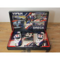 Fly slot car Set, Chrysler Viper GTS-R, Team Oreca, 24hrs Le Mans 1998, set of two Scalextric cars