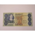 Old SA R2 bank note, de Kock, GS series, excellent condition