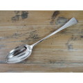 Very large vintage silverplated Serving Spoon with hallmarks, 34cm long