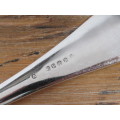 Very large vintage silverplated Serving Spoon with hallmarks, 34cm long