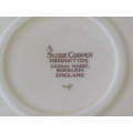 Susie Cooper Tea Trio's, casino shape, 10 available, bid per each, excellent condition