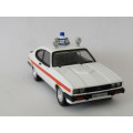 Collectable metal die cast scale model, Vanguards Police series, Ford Capri 3.0 S, mint in box