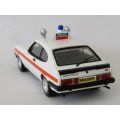 Collectable metal die cast scale model, Vanguards Police series, Ford Capri 3.0 S, mint in box