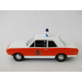 Collectable metal die cast scale model, Vanguards Police, Ford Cortina MK2, mint in box