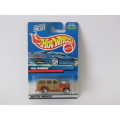 Collectable die cast scale model, 1999 HotWheels '40s Woodie in blister pack, 1:64, mint condition