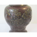 Very old and rare Japanese solid Bronze Vase / Burner in excellent condition, large 30cm tall