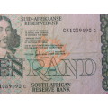 Old South African Gerhard de Kock R10 Bank Note in excellent condition