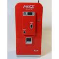 Vintage 1992 original Coca Cola AM/FM Radio "Vending Machine", boxed, like new, 18cm
