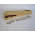 Original Carrol Boyes Bread Knife in wooden case, Mint condition, unused, 34cm