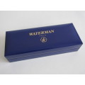 Original Waterman Fountain Pen in case "Sanlam" and a bottle of Sheaffer Ink, boxed, excellent cond.