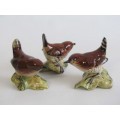 Lot of 3 original Beswick Bird figurines, no.993, perfect condition, 5.5cm *Christmas at Port No.5*