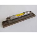 Vintage Cast Iron precision Spirit Level, Stanley No.34 USA, 15.5cm long, excellent and working