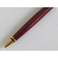 Vintage original Waterman retractable lead Pencil in Red and gold plated, original Case, excellent