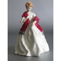 Vintage original Royal Worcester porcelain Figurine "First Dance", prestine condition, 18cm tall