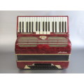 Vintage original Czechoslovakian Piano Accordian, Lignatone, excellent and working condition