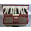 Vintage original Czechoslovakian Piano Accordian, Lignatone, excellent and working condition