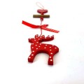 Red Raindeer Ornament