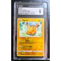 Pokemon Trading Cards - CGC SLAB 9 MINT Pikachu - Cosmos Reverse Holo 065/202