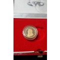 1992 Krugerrand Proof 1/10 Oz 22 Karat (Capsule and SA Mint Box)