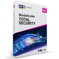 Bitdefender Total Security 5 Device (Antivirus + Firewall + Windows Apple Mac IOS Android)