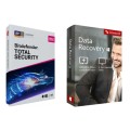 Bitdefender Total Security 5 Device 6 Month License + Aiseesoft Data recovery 1 PC