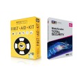 Bitdefender Total Security 5 Device 6 Month License (Antivirus + Firewall) + SecuPerts First Aid Kit